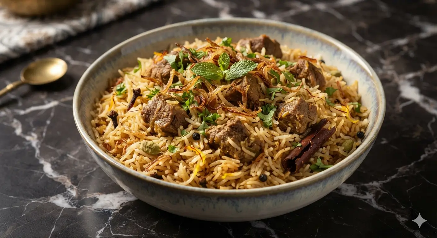 Mutton pulao